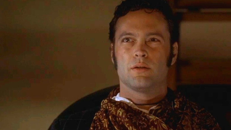 Vince Vaughn's Taylor Henry looks across frame in South of Heaven, West of Hell
