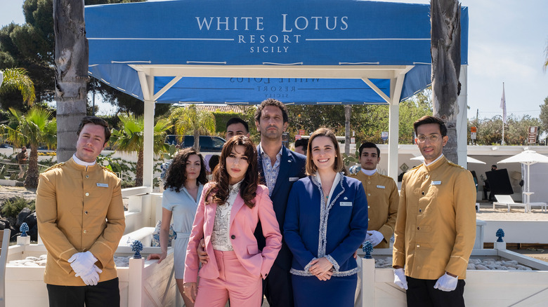 The employees of The White Lotus
