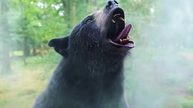 Cocaine Bear roaring