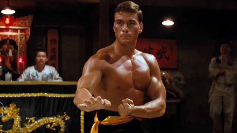 Jean-Claude Van Damme fight stance