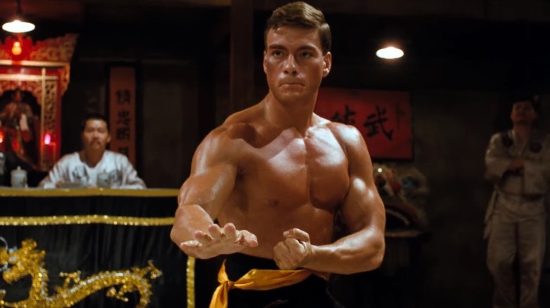 Jean-Claude Van Damme fight stance