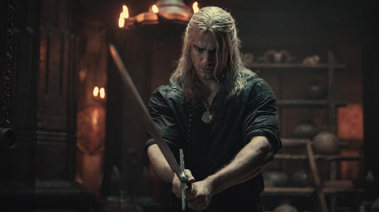 Henry Cavill as Geralt in The Witcher