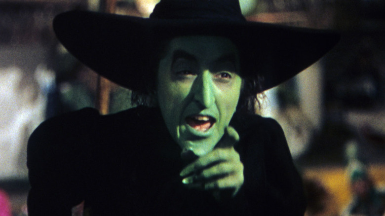 The Wicked Witch pointing