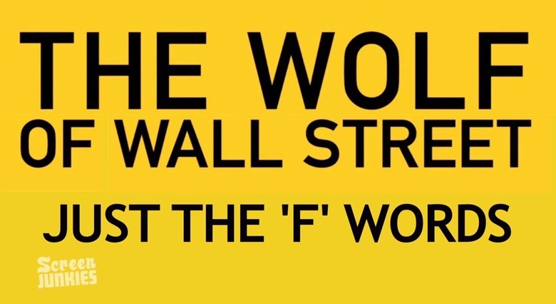 The Wolf of Wall Street Just The F Words Edit