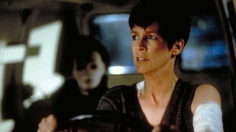 Laurie drives away with Michael 