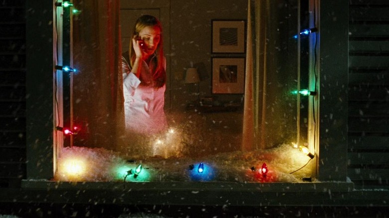 Woman on phone in Black Christmas