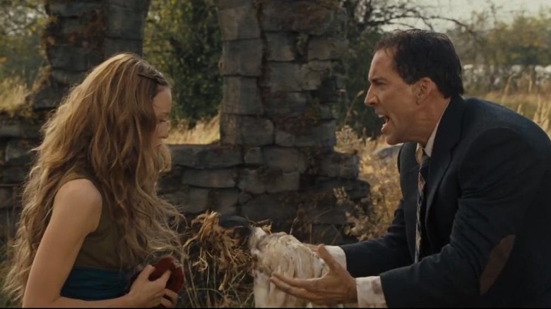 Nicolas Cage shouting