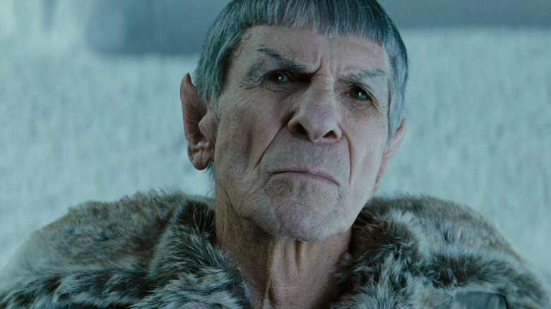 Leonard Nimoy as Spock Prime in J.J. Abrams' Star Trek