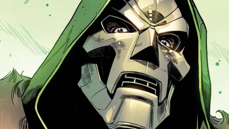 Doctor Doom appears shocked at his wedding