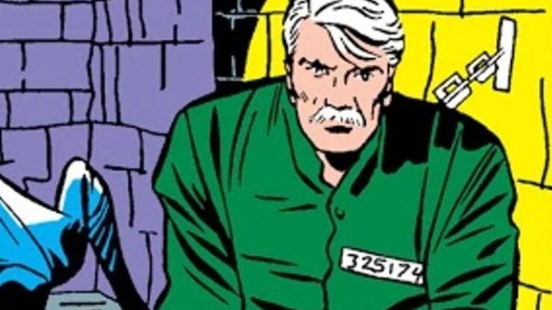 Franklin Richards sitting in a cell