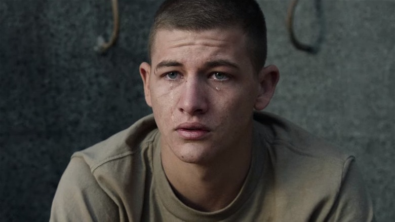 Tye Sheridan crying
