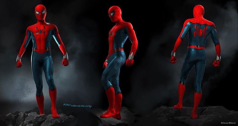 Disney Parks Spider-Man suit concept art