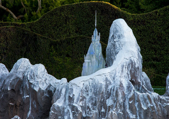 Frozen Ice Palace Disneyland