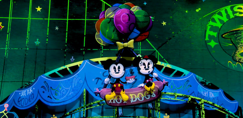 Mickey and Minnie's Runaway Railway Ride Through Video