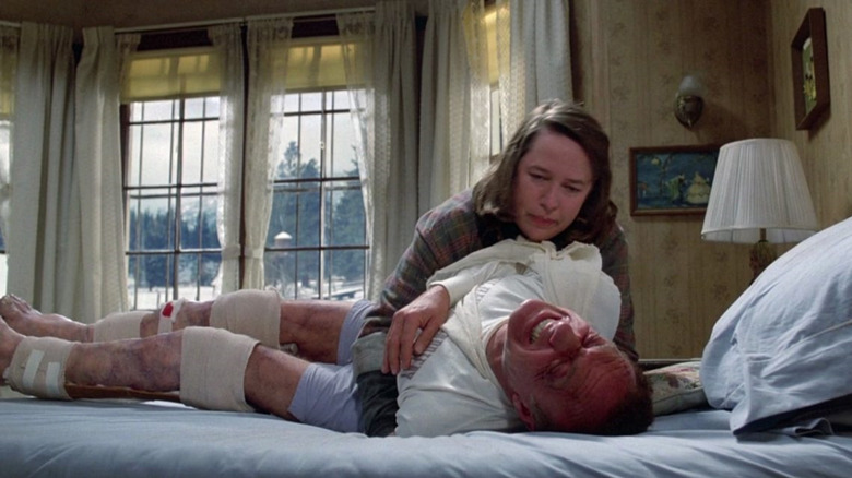 Kathy Bates and James Caan star in Misery 