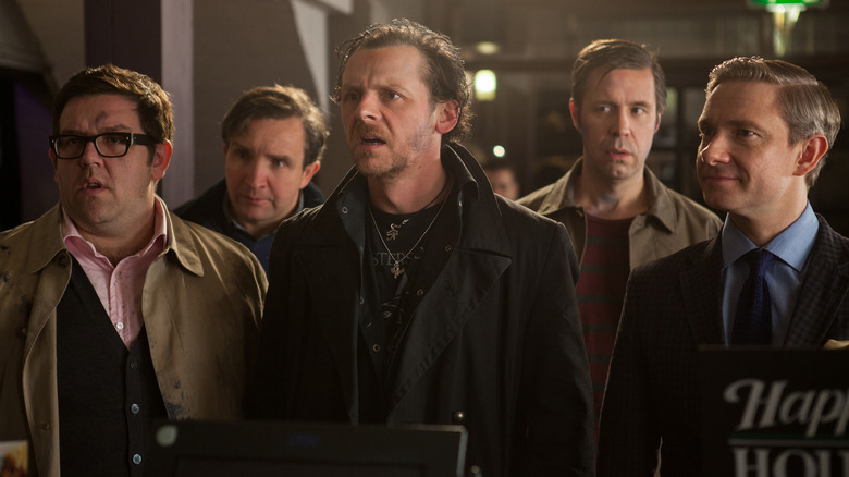 The World's End Five Musketeers Simon Pegg Nick Frost Paddy Considine Martin Freeman Eddie Marsan