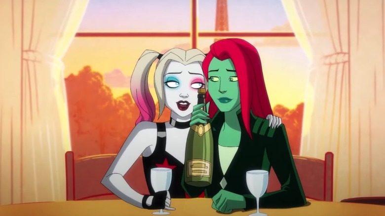 Screenshot of Harley in Poison Ivy in Harley Quinn s3