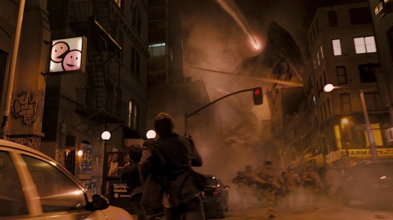 Cloverfield monster attacks