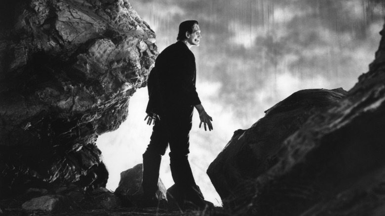 Frankenstein monster wandering