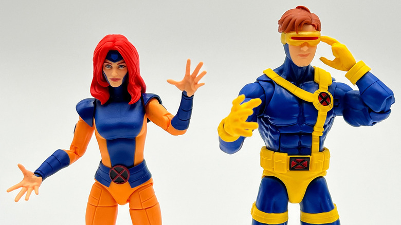 X-Men 97 Jean Grey and Cyclops Marvel Legends action figures