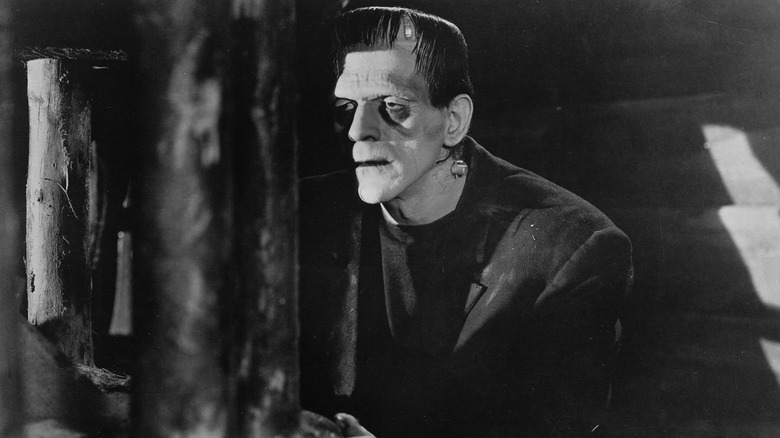 Boris Karloff as Frankenstein