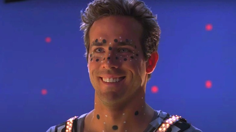 Ryan Reynolds motion capture grin