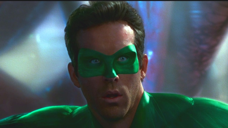 Green Lantern looking shocked