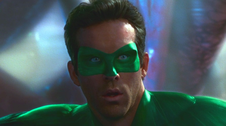 Green Lantern looking shocked