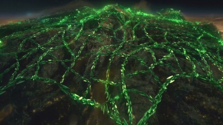 Green Lantern's Parallax in green net