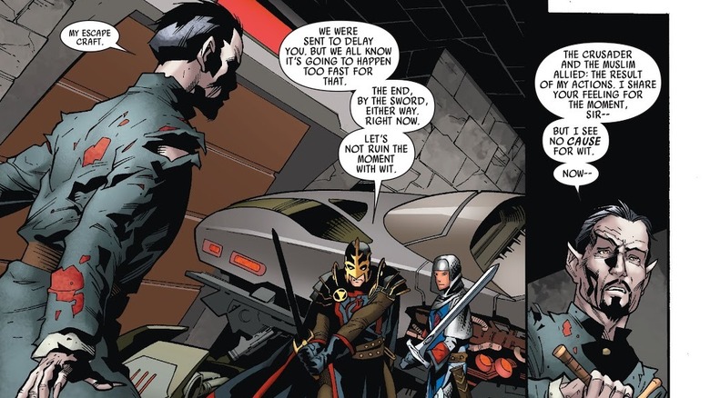 Black Knight Dane Whitman Dracula Excalibur Faiza Hussain Captain Britain Captain Britain MI-13