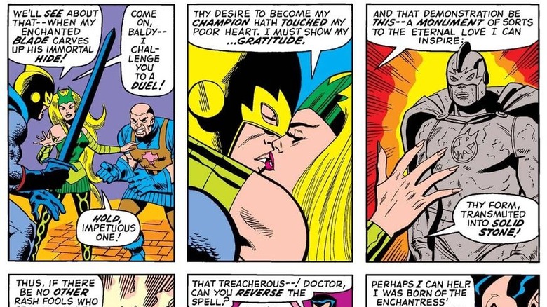 Black Knight Dane Whitman Valkyrie Doctor Strange Namor Sub-Mariner Defenders Enchantress Executioner
