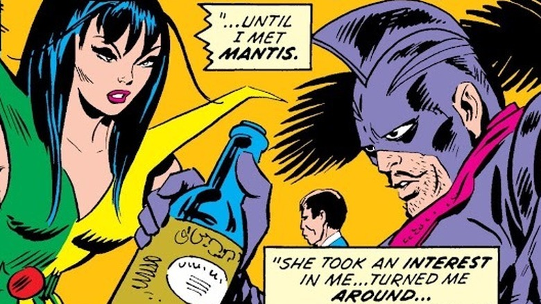 Mantis and Swordsman, aka Jacques Duquesne, flirt