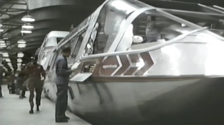 The Supertrain preparing to take off in Supertrain (1979)