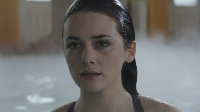 Addison Timlin's Lucinda Prize looks through the setting in a fall pool