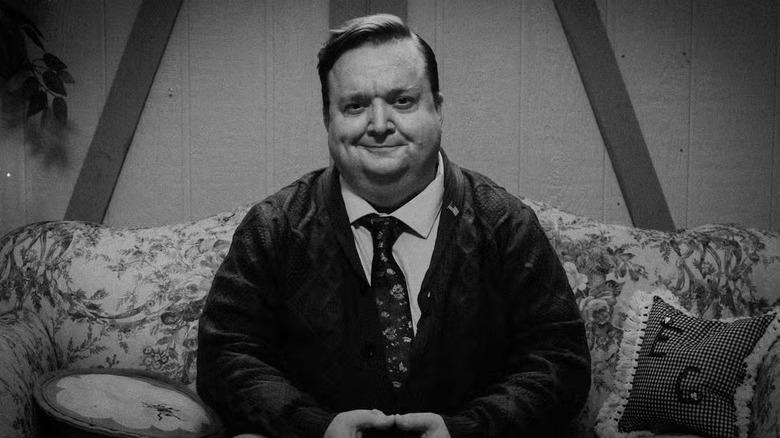 Rev. Carr is hiding something behind that smile in Man Finds Tape