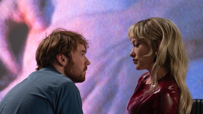 Elliot and Erika in her office in I Want Your Sex