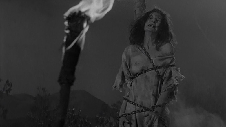 City of the Dead Sewlyn burnt at the stake