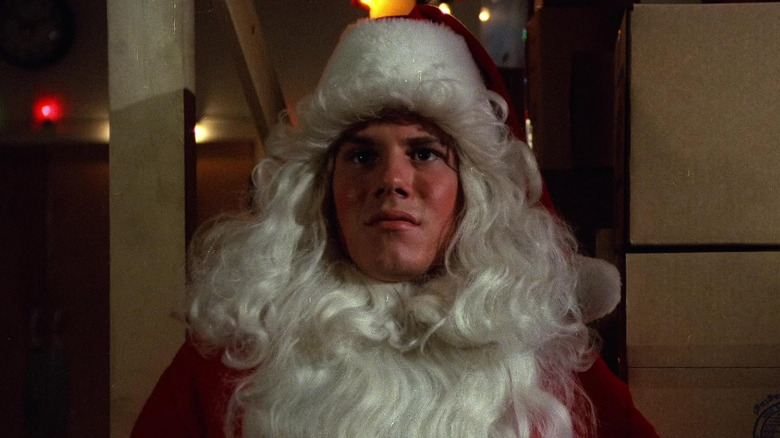 Billy Chapman dressed in Silent Night, Deadly Night