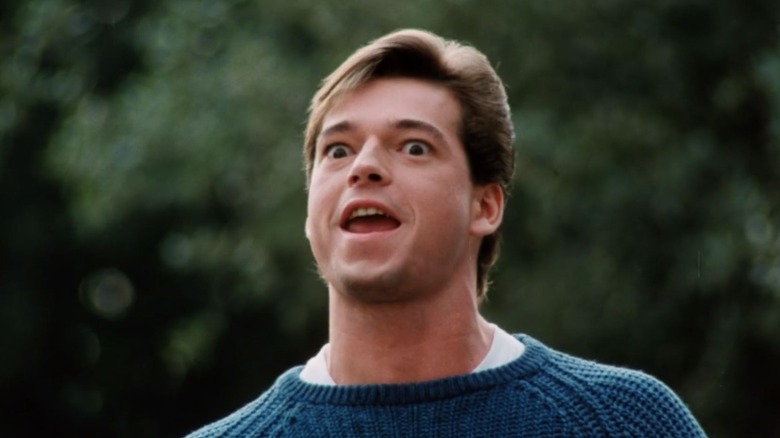 Ricky yelling Garbage Day in Silent Night, Deadly Night Part 2