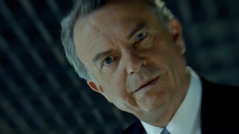 Emerson Hauser staring menacingly on Alcatraz