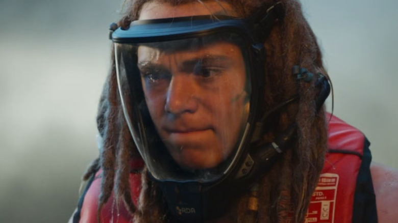 Spider crying in Avatar: Fire and Ash