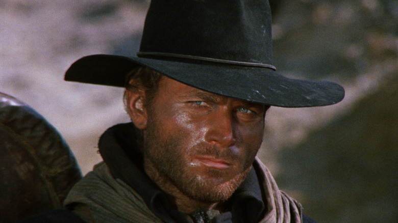 Django looking grizzled in Django