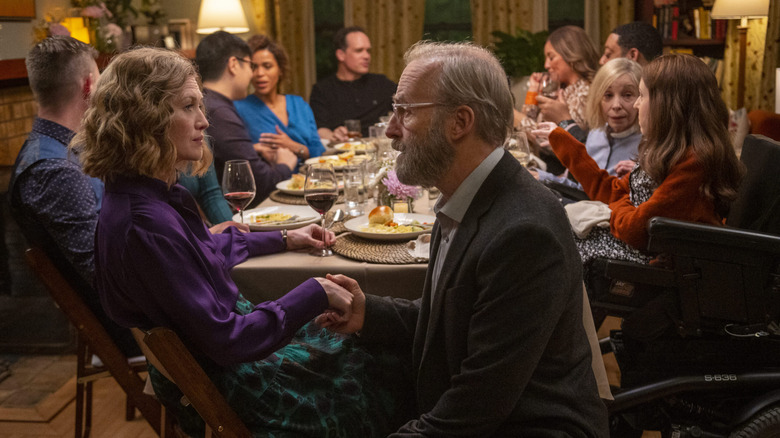 Mireille Enos and Bob Odenkirk in Lucky Hank