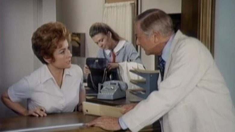 Consuelo talkinfg to Dr. Welby on Marcus Welby, M.D.