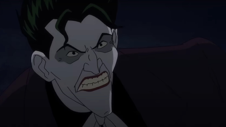 Joker grits his teeth in Batman The Killing Joke