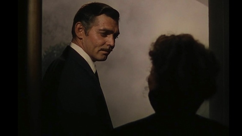 Clark Gable as Rhett Butler doesn't give a damn in Gone with the Wind