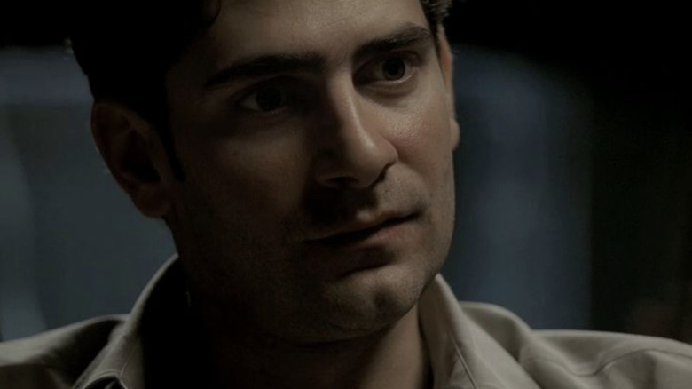 close-up of Christopher Moltisanti in The Sopranos