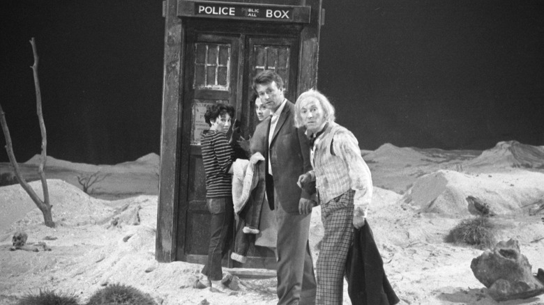 Susan, Barbara, Ian, and The Doctor in Doctor Who
