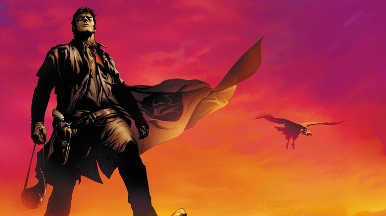 The Gunslinger on the front of the graphic novel for The Dark Tower