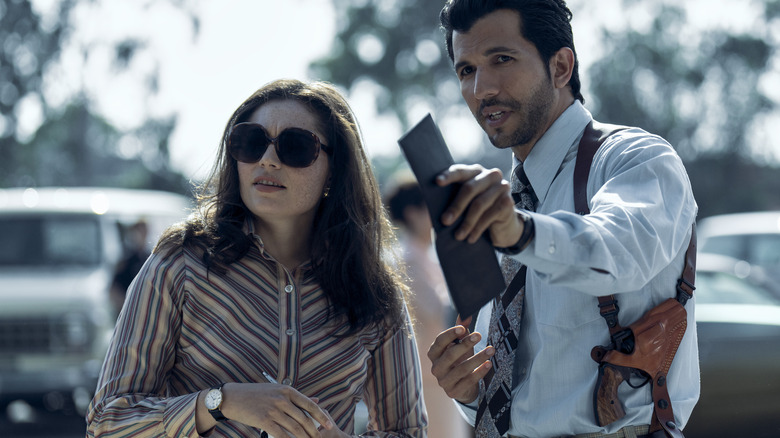Juliana Aidén Martinez and Gabriel Sloyer in Griselda